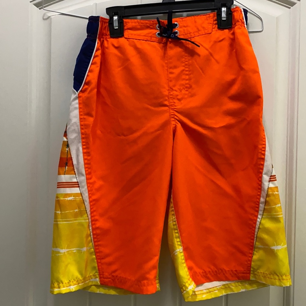 ZeroXposur swim trunks, with sharks on back